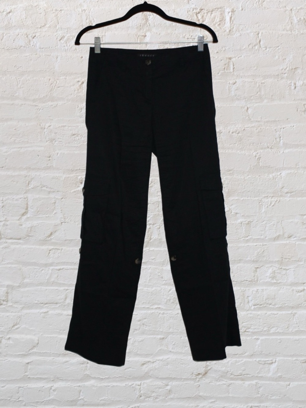Theory Linen Blend Cargo Pants
